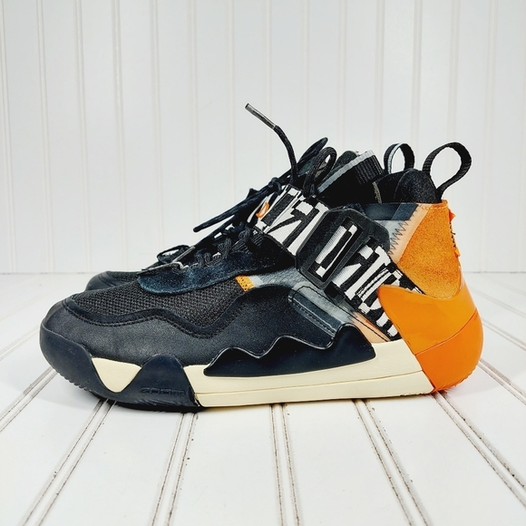 Jordan Defy SP Shattered Backboard Orange Black Athleisure Sneakers I546 - Picture 1 of 10